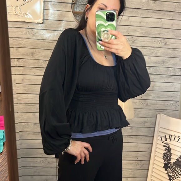 Sincerely Jules top elastic bodice top - Picture 7 of 9